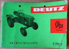 Deutz Schlepper D 15