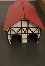 Pferdestall aus Holz -