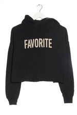 PENN & INK Kapuzensweatshirt Damen Sweat Gr. DE 34 schwarz Casual-Look