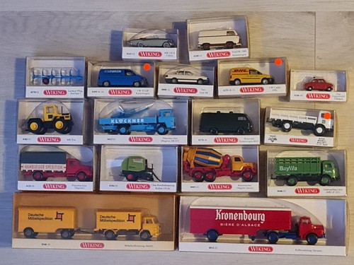 Wiking konvolut 17 modelle - wiking, --