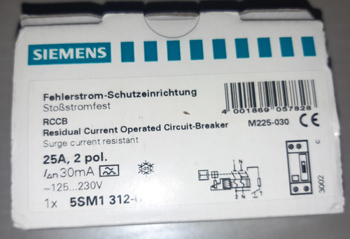 Siemens 5sm1312 - siemens, 5sm1312-6