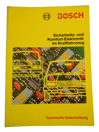 Bosch technische unterrichtung - bosch,