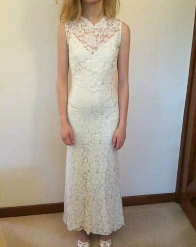 Brautkleid und bolero vintage - brautkleid,