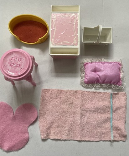 Barbie möbel sweet roses set - möbel,