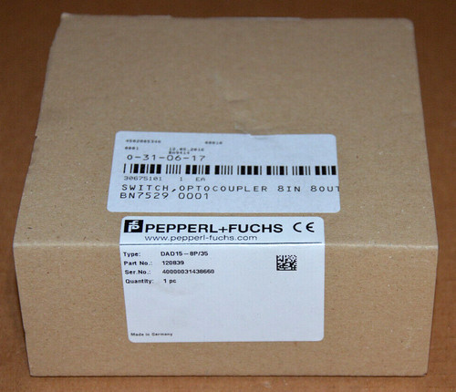 Pepperl fuchs dad15 - pepperl, dad15-8p/35