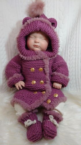 Baby strickjacke mantel - baby,