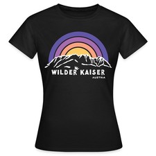 Wilder Kaiser Österreich Tirol Retro Geschenkidee Frauen T-Shirt