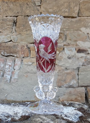 Vintage bleikristallvase - ***vintage, bleikristallvase*