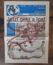 ZEITSCHRIFT RL REGIONALLIGA NORDOST 1994 DDR FUßBALL OBERLIGA LIGA STAHL DYNAMO 