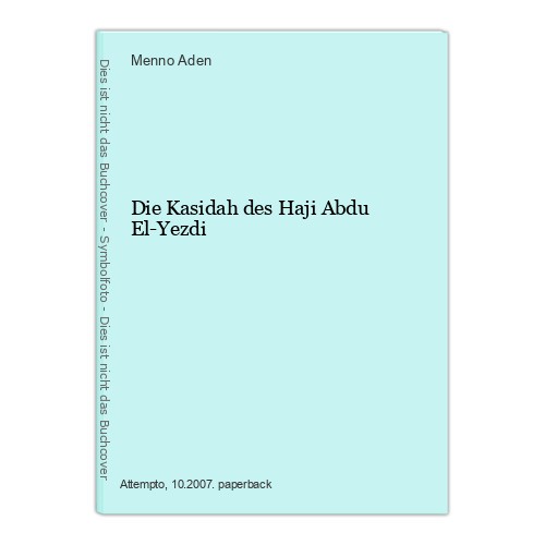 Die kasidah des - kasidah, haji