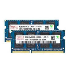 16 GB (2x 8 GB) DDR3 1600 MHz