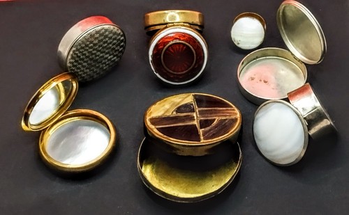 Konvolut pillendosen vintage - konvolut,