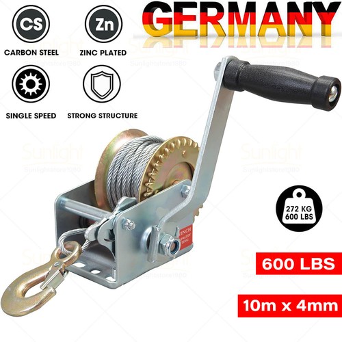 Handseilwinde 600 lbs 272kg - lbs,
