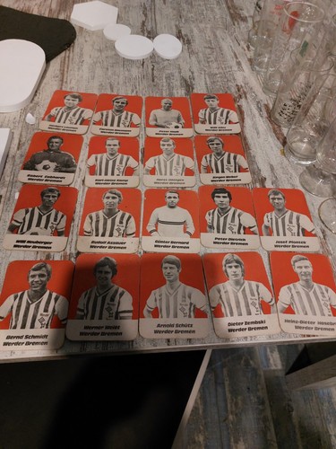 Fussball bierdeckel bundesliga - bierdeckel,