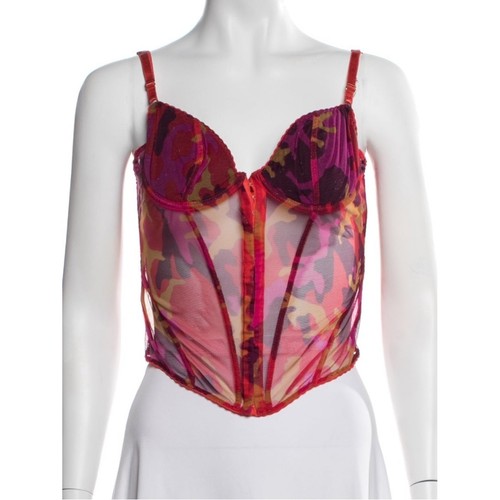 Roberto cavalli mesh bustier - roberto,