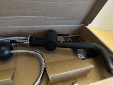 BLANCO  Armatur, Wasserhahn schwarz matt ausziehbar Spültisch