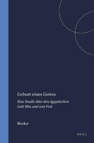 Bleeker geburt eines gottes - geburt,