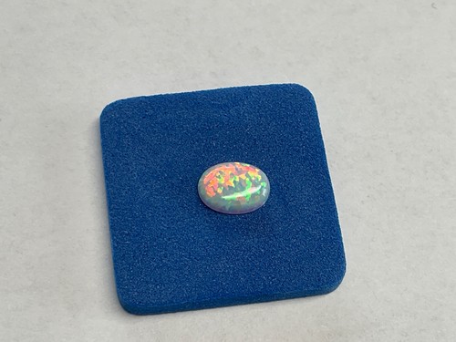 Edelstein cabochon weiß opal - ,