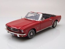 Ford Mustang Cabrio 1964 rot Modellauto 1:18 Motormax