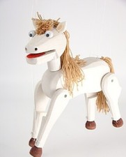 Pferd Holzmarionette -