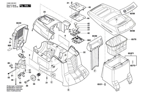 Bosch axt gehäuse - 22,