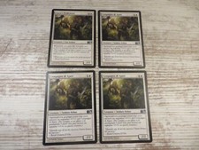 4x Ajani's Pridemate - M11 2011 - NM - 1x English 3x Italian - OOP MTG