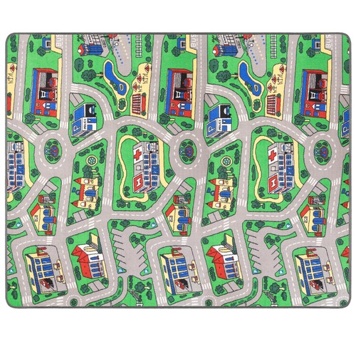 Spielteppich stadt - spielteppich,
