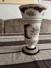 Porzellan vase blumendekor - porzellan, mit