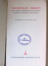 Nachfolge Christi. Des Thomas