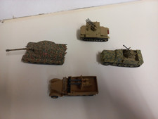 Roco Minitanks Königstiger, Möbelwagen, 8t Zugm. Flak, SWS Flak H0/1:87