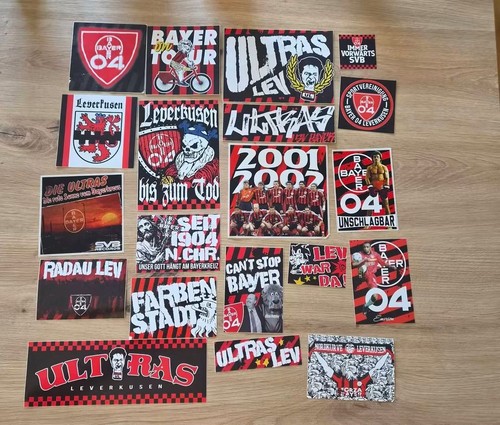 Aufkleber mix ultras - sv, bayer