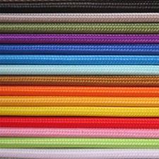 2 adrig Textilkabel Stoffkabel