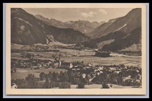 Ansichtskarte allgäuer alpen - allgäuer,