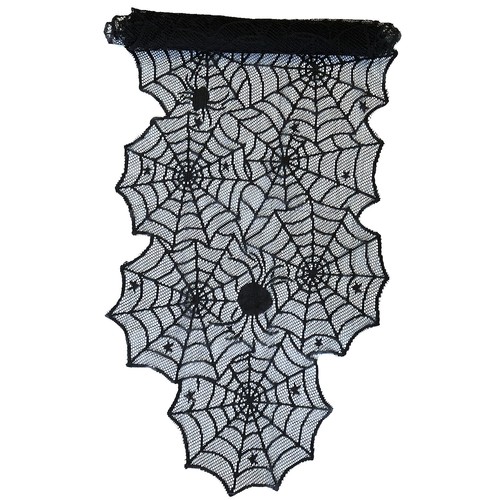 Tischläufer spinnennetz mit - tischläufer,