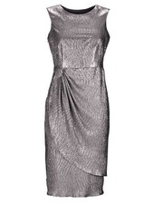 Mona ABEND KLEID SILBER