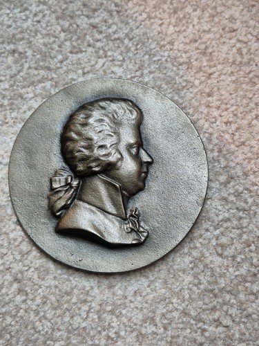 Mozart medaille portrait - mozart,
