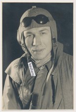 Foto Portrait Luftwaffe Pilot