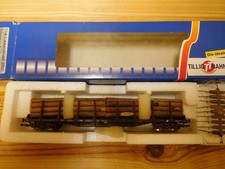 TT, Tillig 500554, Club-Exklusivmodell 2007, Holztransportwagen Ros, ÖBB, Ep. V