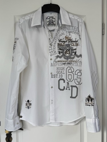 Camp david herren hemd l - hemd,