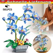 Orchidee Blumen Klemmbausteine