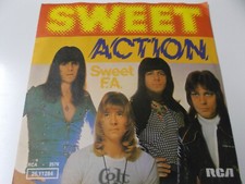70895 - SWEET - ACTION / SWEET F.A. - 1975 RCA 7" VINYL SINGLE MADE IN GERMANY