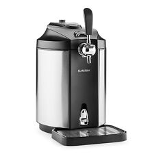 Bierzapfanlage 5 Liter mit Kühlung Edelstahl Zapfanlage Bier Fässer silber