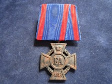 Oldenburg Friedrich August Kreuz 2.Klasse aus Eisen an Spange