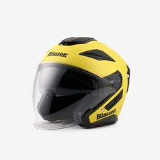 Motorradhelm Jet Blauer JJ-01
