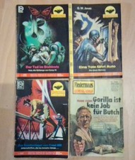 4 x Fledermaus Krimi Krimiheft