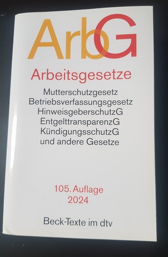 Arbeitsgesetze 2024 - , |