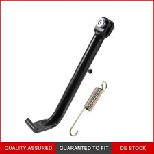Motorrad Kickstand Seitenstütze Ständer mit Feder Schwarz Fit für Honda CG125