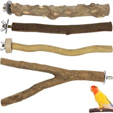 Vogelstangen Set aus Naturholz