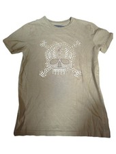ZARA Damen T-Shirt Totenkopf
