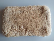 Lammfell-Kissenbezug ca. 65 x 40 cm